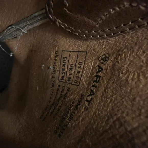 Ariat Women’s Quickdraw Cowboy Boots size 5.5 - Picture 8 of 9